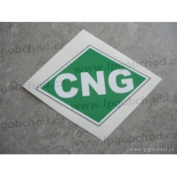 Samolepka CNG - Evropská